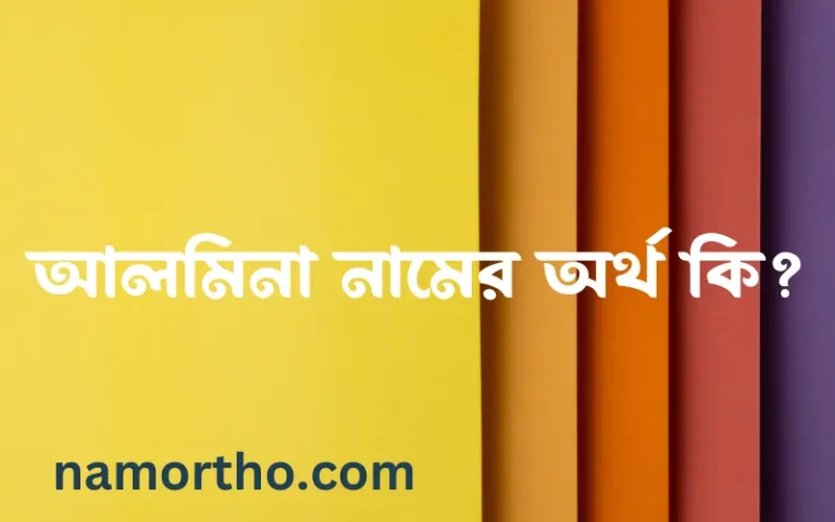 আলমিনা নামের অর্থ কি? আলমিনা নামের বাংলা, আরবি/ইসলামিক অর্থসমূহ