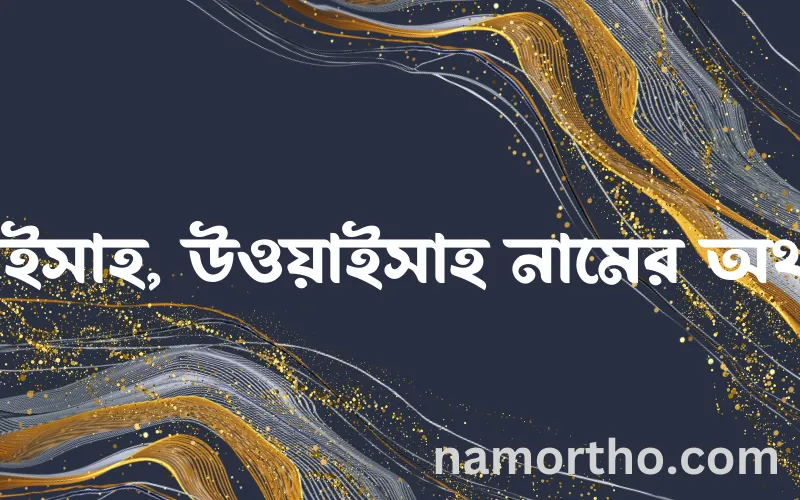 উওয়াইসাহ, উওয়াইসাহ নামের আর্থ কি?