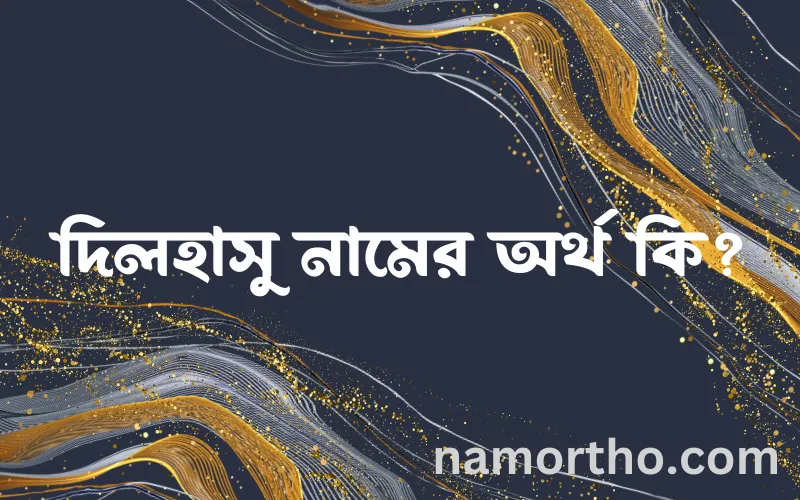 দিলহাসু নামের আর্থ কি?