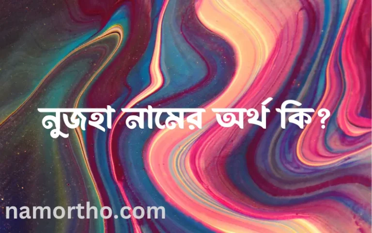 নুজহা নামের অর্থ কি? নুজহা নামের বাংলা, আরবি/ইসলামিক অর্থসমূহ