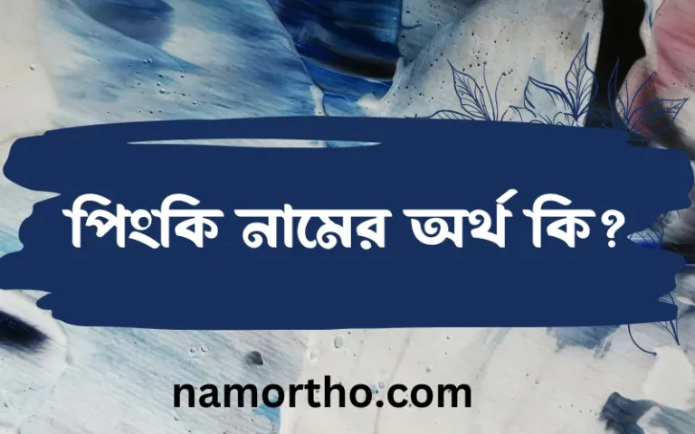 পিংকি নামের অর্থ কি? (ব্যাখ্যা ও বিশ্লেষণ) জানুন