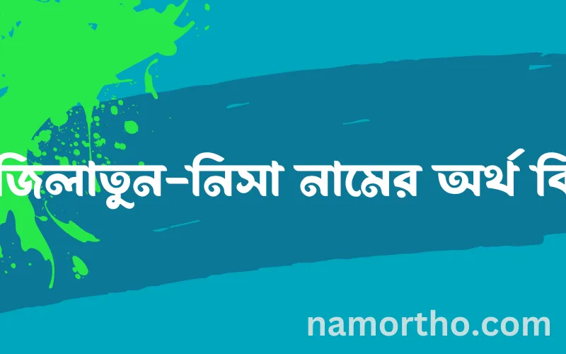 ফজিলাতুন-নিসা নামের আর্থ কি?