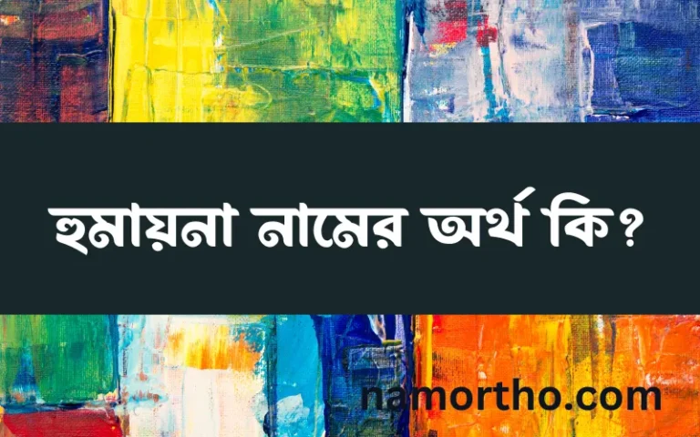 হুমায়না নামের অর্থ কি? হুমায়না নামের ইসলামিক অর্থ এবং বিস্তারিত তথ্য সমূহ